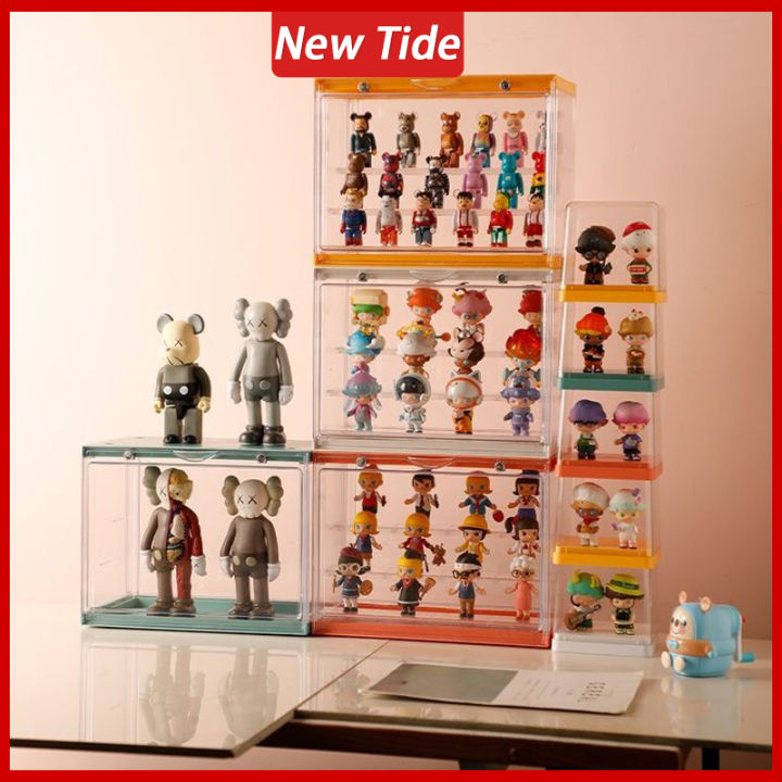 Acrylic Storage Box Display Case Transparent Toy Collection Show Rack