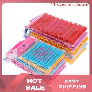 [จัดส่งจากประเทศไทย]💥💥💥 แท่งดัดผมม้วนพลาสติกแบบเย็นถาวร1ชุด11ขนาด