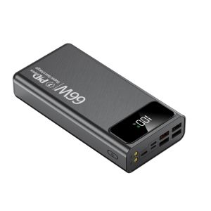 100% original mAh  fast charging With 4 USB 3 inputs   20000mah
