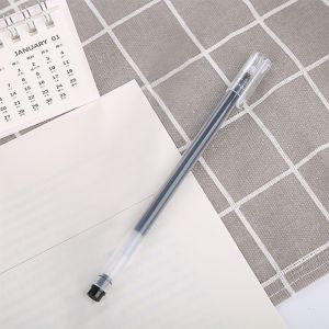 Hami Large Capacity Gel Pen Black Quick Drying Signature Pen 0.5mm Needle Refill Ballpen Red Pen Blue Sign Pen Stationery