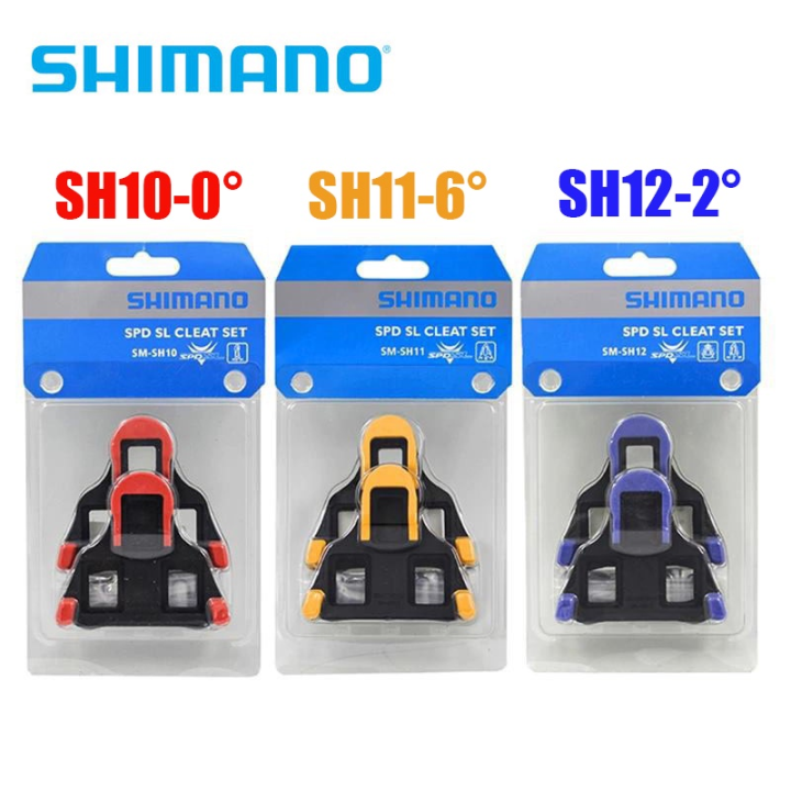 Shimano Attachment Pedals Cleats Plate Clip SH10 SH11 SH12 2/6 Degree Float  SPD-SL Road Bike R540 Lazada PH