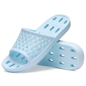 Comwarm Women Shower Shoes Non-Slip Quick Dry Shower Slippers Lightweight Pool Sandals with Drain Holes For Beach Bathroom Gym