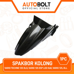 Spakbor Kolong Honda Vario 125-150 New LED 2015 2016 2017 2018 2019 2020 2021 2022 Hitam Techno Old Lama Slebor Hugger Spakboard Spak Bor Board K59 K59J K60 K60R CVT