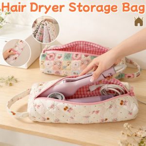 Hair Dryer Storage Bag Large Capacity Curler Storage Bag Travel Organizer for Cosmetics Hair Tools