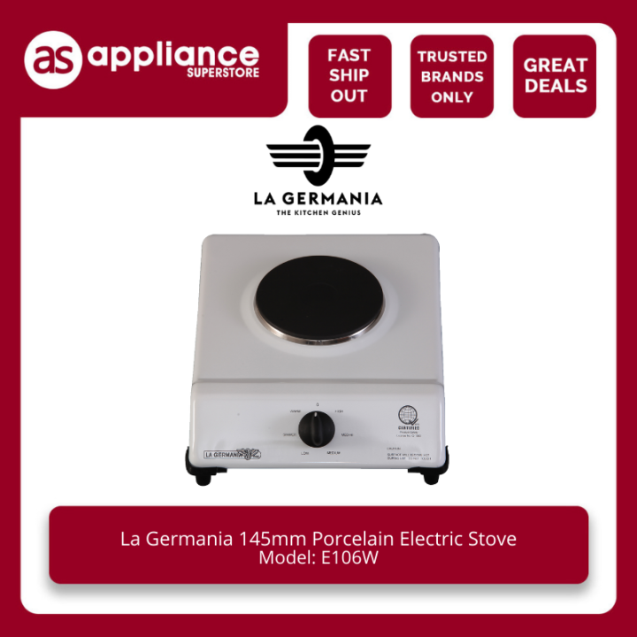 La Germania 145mm Porcelain Electric Stove E106W Lazada PH