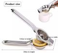 Kitchen Tools Lemon Juicer Stainless Steel Orange Fruit Stainless Steel Lemon Squeezer Quick Handle Press Multifunctional Tools. 