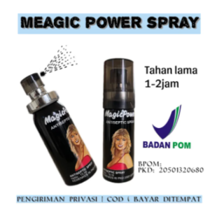 1 BOTOL DISINFEKTAN ANTISEPTIK POWER MAGIC ANTISEPTIC SPRAY KUAT TAHAN LAMA