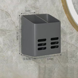 YESPERY Bathroom Shelf Makeup Storage Basket Punch Free Toiletries Shelves Wall Mount Comb Skin Care Product Rack Bathroom Accessories