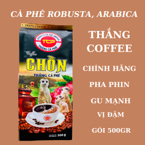 Cà Phê Chồn Nâu - 500gr Coffee Trộn Hỗn Hợp Robusta Arabica Culi Rang Bơ Xay Pha Phin Truyền Thống Gu Mạnh Vị Đậm