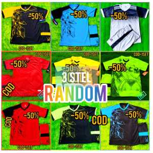 COD Jersey Bola Futsal Volly Badminton Kuning Anak 5-14 Tahun