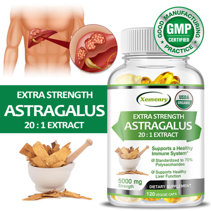 Astragalus imported from the United States Promotes prostate and urinary tract health Lazada