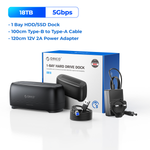 ORICO 5Gbps SATA to USB3.0 Hard Disk Docking Station for 2.5"/3.5" SSD/HDD Docking Station Hard Drive Enclosure With Offline Clone（Y20 SSD）