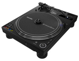 Pioneer DJ PLX-CRSS12 Professional direct drive turntable with DVS control (black) | The worlds first turntable that supports both analog record playback and tone-arm-free DVS control making it the ultimate deck for DJs who want to maximize
