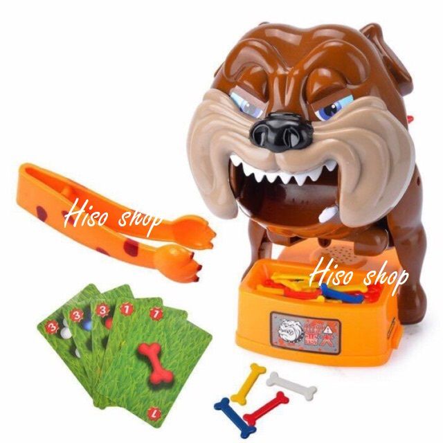 ของเล่นเด็ก BAD DOG Toys for kid เกมส์หมาหวงกระดูก เกมส์หมางับ ใส่ถ่าน ...