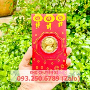 [FREESHIP] [TẾT 2025] Bao Lì Xì Mạ Vàng Con Rắn 2025 - Mẫu 2