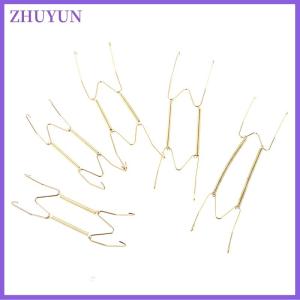 ZHUYUN Wall Display Plates Hanger W Type Decoration Dish Spring Holder Invisible Hook