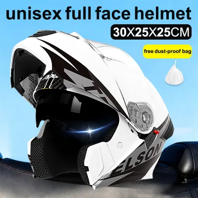 Motorcycle Helmet Motorcycle Half Face Helmet Helmet Full Face For Men And Women Double Glazed Lenses Removable Inner Lining Full Face Helmet Helmet