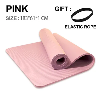 20MM NBR Yoga Mat Non Slip Thick & Soft Comfortable for Exercise