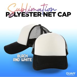 Print Digital 10pcs Quaff Promo Bundle Sublimation Net Cap Trucker Plain Baseball