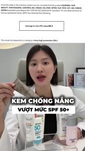 Kem Chống Nắng Kiềm Dầu Casmara SPF 50+ Oil-Free Gel Cream 50ml - Mỏng nhẹ thấm nhanh không bết - Hỗ trợ chống lão hóa do ánh nắng giúp da duy trì vẻ tươi sáng. Oil-Free hạn chế cảm giác bí bách nặng mặt. Kết cấu gel cream nhẹ dễ dùng mỗi sáng.