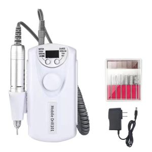 30000 Rpm Portable Rechargeable Nail Drill Polisher Alat Kikir Kuku Elektrik Manicure Tool Pemoles Kuku Portabel Pemoles Kuku Isi Ulang Pemoles Kuku