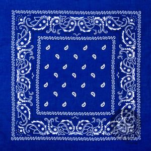 Musion Khăn vuông 100% cotton in họa tiết phong cách Hip hop thời trang cho nam và nữ 55cm X 55cm