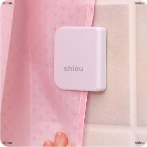 [COD] shiou 2pcs vòi hoa sen Rèm Clip chống giật gân tràn nước thả Chất lượng cao nhà vệ sinh bảo vệ