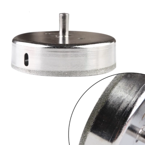 110Mm Dụng cụ đục lỗ Gốm Counterbore Dụng cụ đục lỗ kim cương Phật Bead Làm tròn dụng cụ đánh bóng Cho sứ thủy tinh