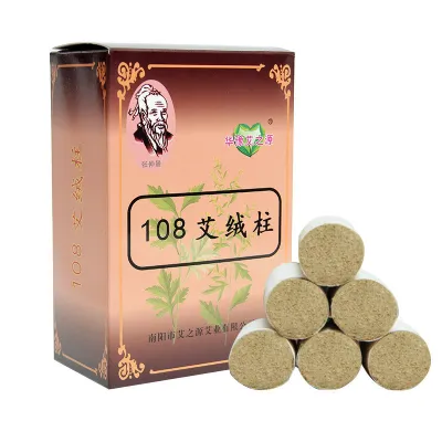 Moxa Stick Mugwort Column 108pcs Batang Ai Rong Untuk Terapi Moksibusi 艾绒柱