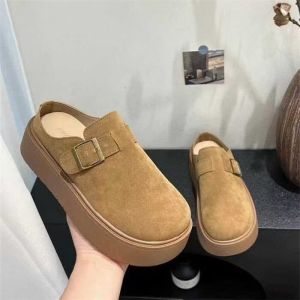 [Free Shipping] WomenS Thick-Soled Slip-On Slippers For Spring 2026 Designed For Easy Wear Height-Increasing And Casual Pairing With Dresses