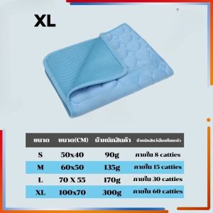 เสื่อเย็น เสื่อแมว เสื่อสุนัข สัตว์เลี้ยงคูลลิ่ง เสื่อน้ำแข็งไหม