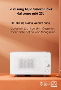 Lò Vi Sóng Thông Minh Mijia WK001 dung tích 23L kết nối App Mihome