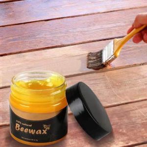 Alex Mall COD 80G Wood Seasoning Fresh Smell Natural Wood Use Wax Home Use Furniture Care Polishing Beewax