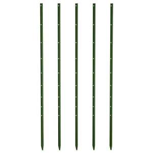10PCS/5PCS 1.5 Meter Fence Pole Heavy Duty Wire Fence Pole in Pack Used for fence barbed wire rope breeding net protective net support pole