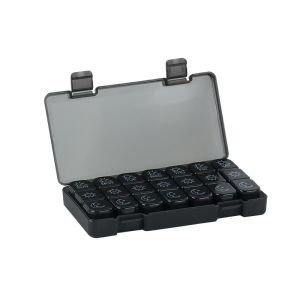 Weekly Organizer Dust- Large Compartments Travel 3 Times A Day Reminders Box Dispenser for Oil Tablet