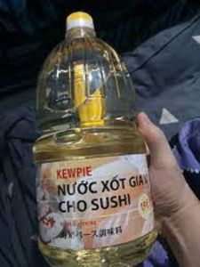 NƯỚC XỐT KEWPIE GIA VỊ CHO SUSHI-SUSHI SEASONING-Can 19L