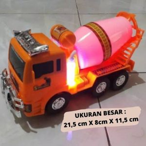 promo mainan mobil pemadam kebakaran fire truck damkar berlampu dan serine pemadam