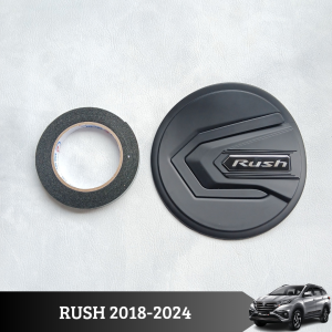 Cover Tutup Tangki Bensin Mobil Rush 2018-2024 Hitam All Variant