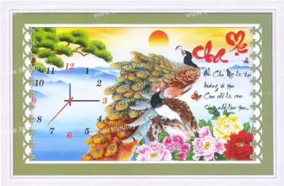 [HCM]Tranh thêu chữ thập Cha Mẹ DLH-223085