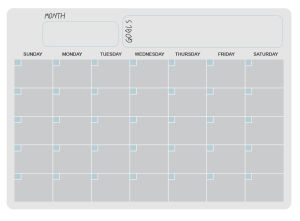 A3 Erasable Month Planner Magnetic Calendar INS Fridge Post Message Board Monthly Planner Set Whiteboard Calendar Magnet