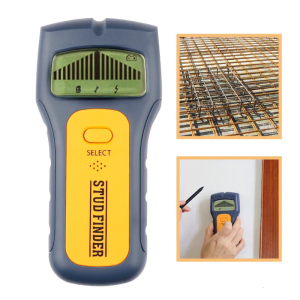 Electronic Stud Finder Handheld Wall Scanner for Metal Studs Detection with LED Indicator Alarm Stud Detector