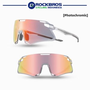 Rci Rockbros SP318 14120007005 Kacamata Sepeda Photochromic Glasses Cycling Sunglasses Eyewear