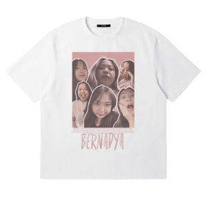 Essentiantique kaos pria wanita desain Bernadya singer of indonesian premium cotton combed 24s - 017