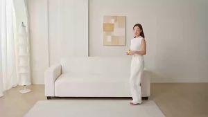High Elasticity Corduroy Sofa Covers All Season Thin Striped Full Coverage Armchair Protector Solid Couch Covers for Living Room