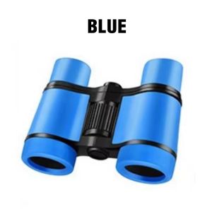 4x30 Children Binoculars Telescope Rubber Handle Pocket Size Plastic Optics Telescope Games Toy Gift  Kids Binoculars For Age 3-12 Years Boys Girls Hunting Folding Small Telescope Outdoor Childrens Small Telescope Gift