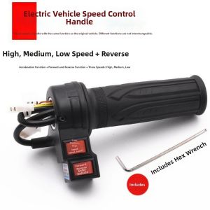 K9SEQ High Medium Low Speed Electric Bike handlebar Plastic Multistyles Forward Reverse Speed Control High Quality Cruise Control Throttle Handle