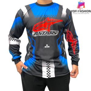 JERSEY MOTORCROSS KAOS MOTORSPORT BAJU OFROAD TRAIL