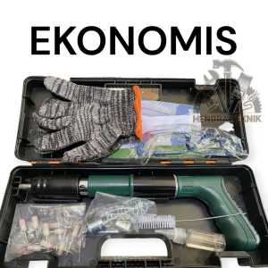 ALAT TEMBAK PAKU BETON SET STAMPSET TIPE T-500 PAKU TEMBOK WASHER MINI NAILER RAMSET NAIL GUN CONCRETE COR