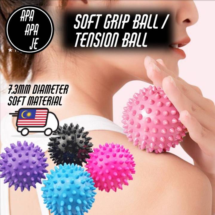 Spiky Massage Ball Trigger Point Sport Fitness Hand Foot Pain Stress