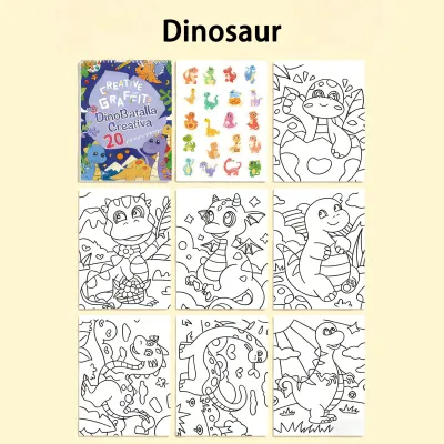 AIYIN สมุดระบายสีน่ารักและสบายตา เป็นหนังสือ DIY ที่อบอุ่นหัวใจสำหรับผู้ที่ชื่นชอบการวาดภาพและระบายสี